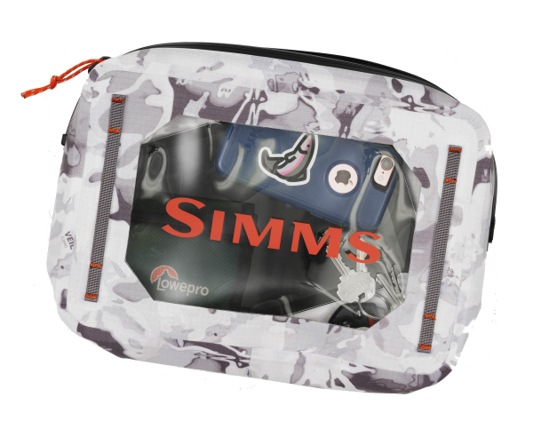 Simms Dry Creek Z Gear Pouch Cloud Camo Grey Simms Dry Creek Z Gear Pouch Cloud Camo Grey